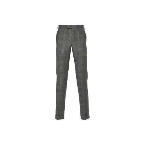 PT Pantaloni Torino Серые Мужские Повседневные Брюки