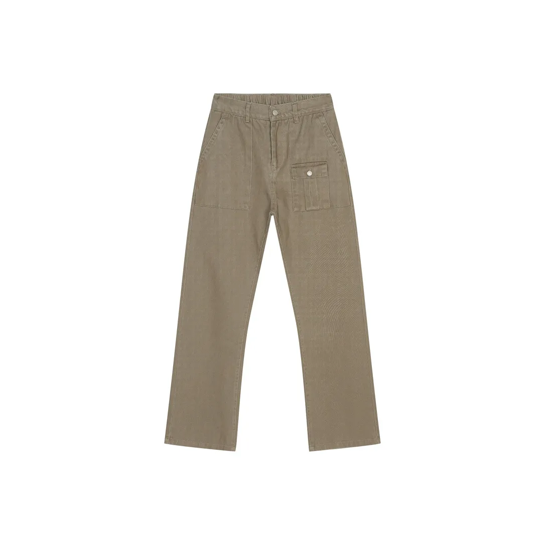 Voguo Relay Casual Pants Unisex Khaki