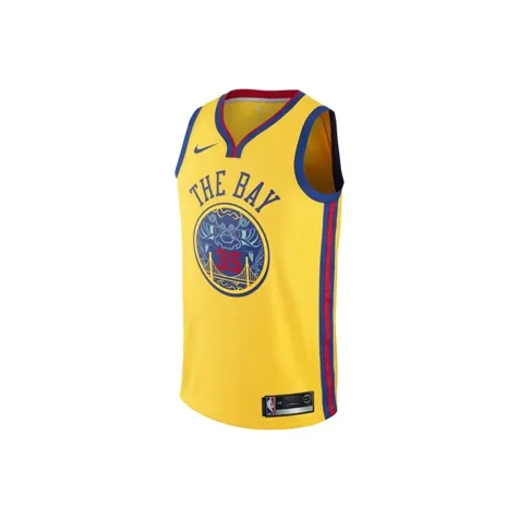 Nike Баскетбольная Джерси Мужская Желтая