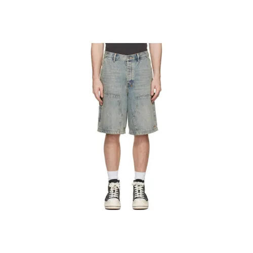 Ksubi Blue Мужские джинсовые шорты
