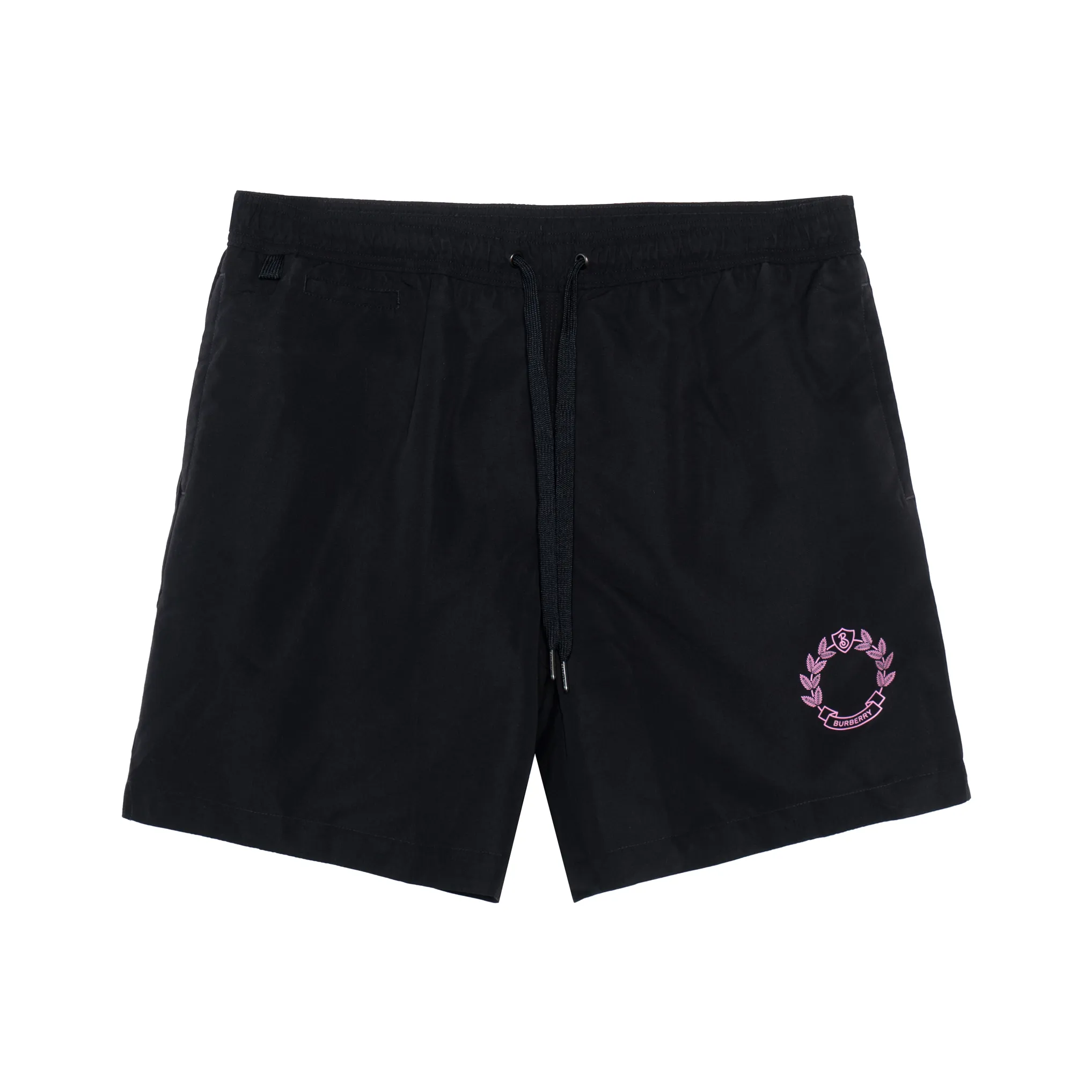 Burberry Oak Leaf Crest Drawstring Swim Shorts