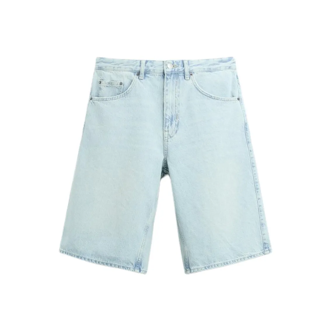 ZARA Casual Shorts Men's Blue