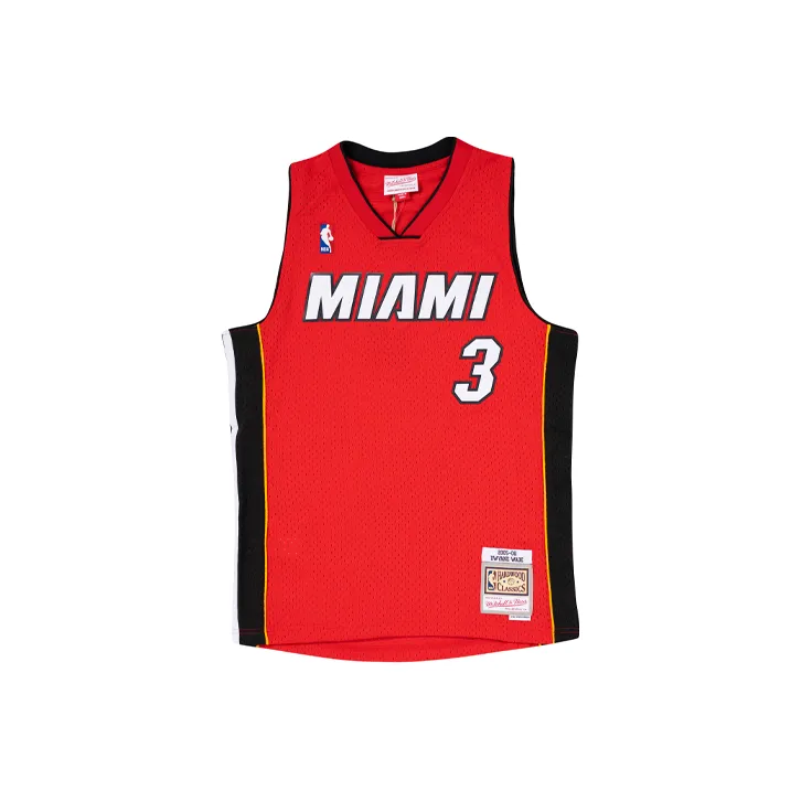 Mitchell Ness 'NBA Miami Heat 2005 Dwyane Wade' Alternate Finals Jersey