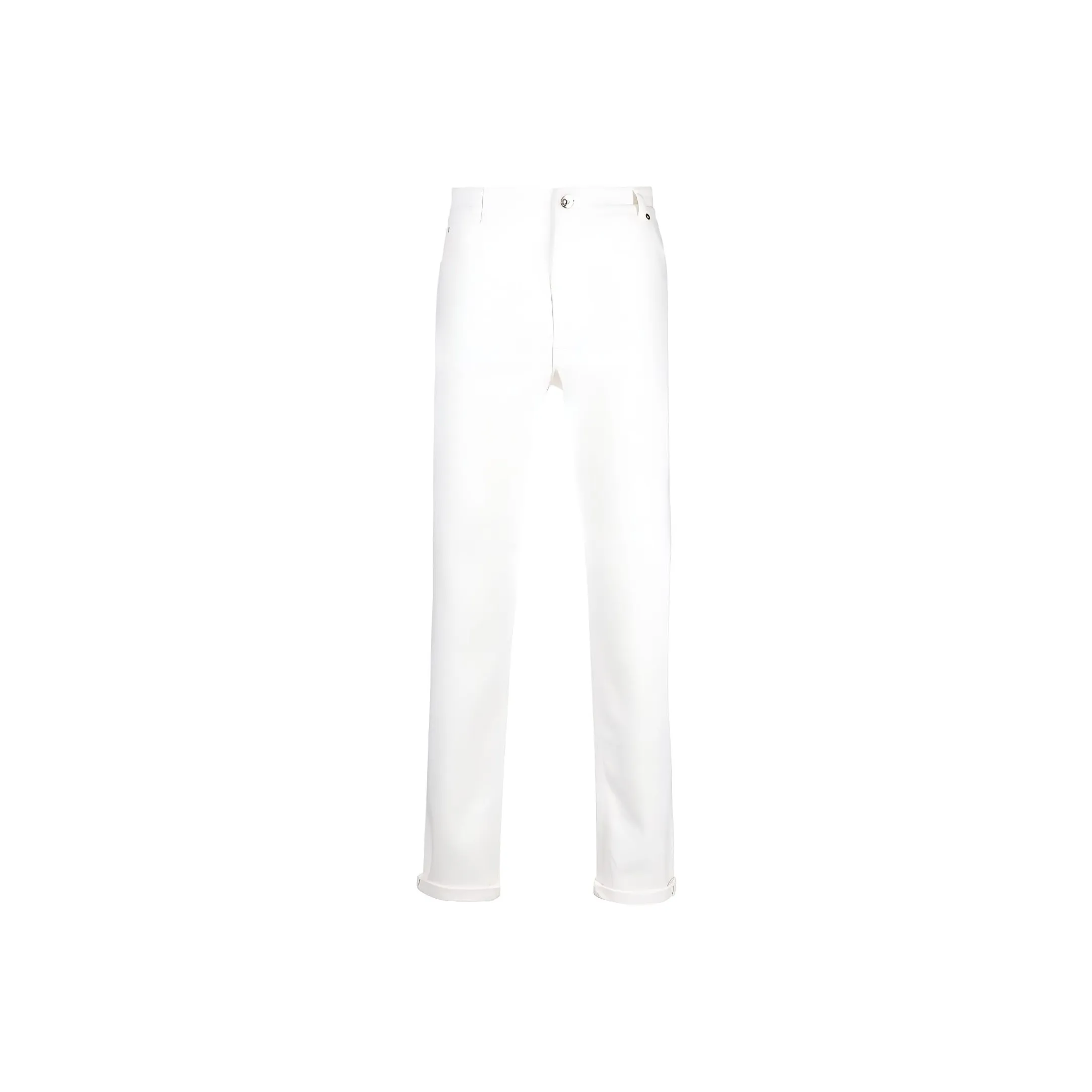 Brunello Cucinelli Logo Patch Straight Leg Jeans