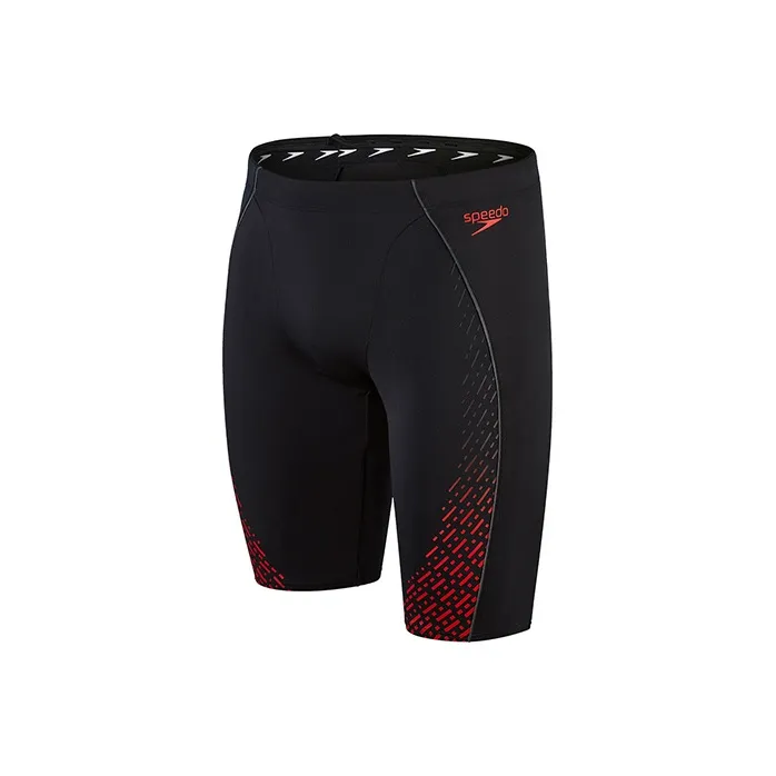 Speedo Черный/Красный Мужские Плавательные Шорты