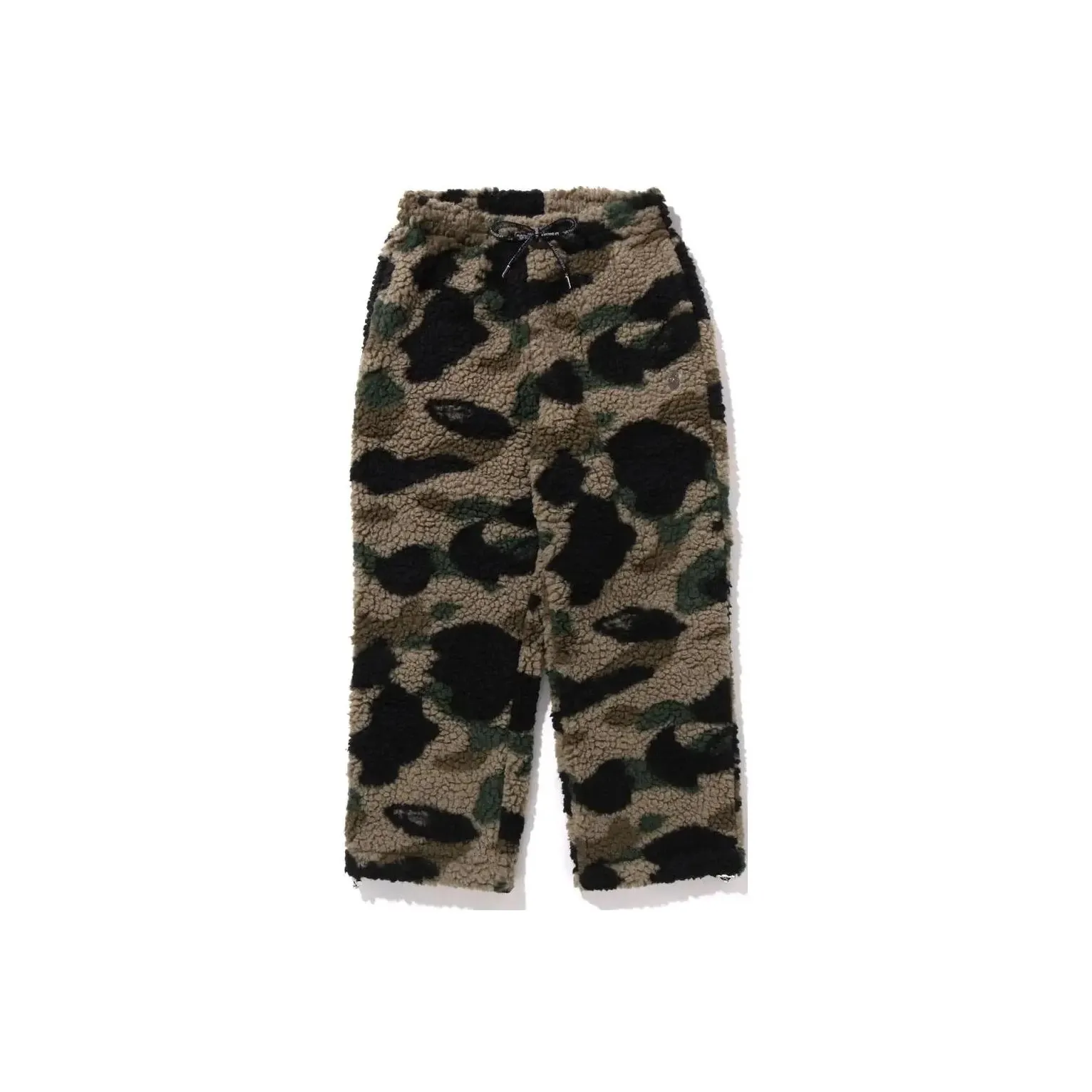 Bape 1st Camo Metal Ape Head One Point Fleece Pants