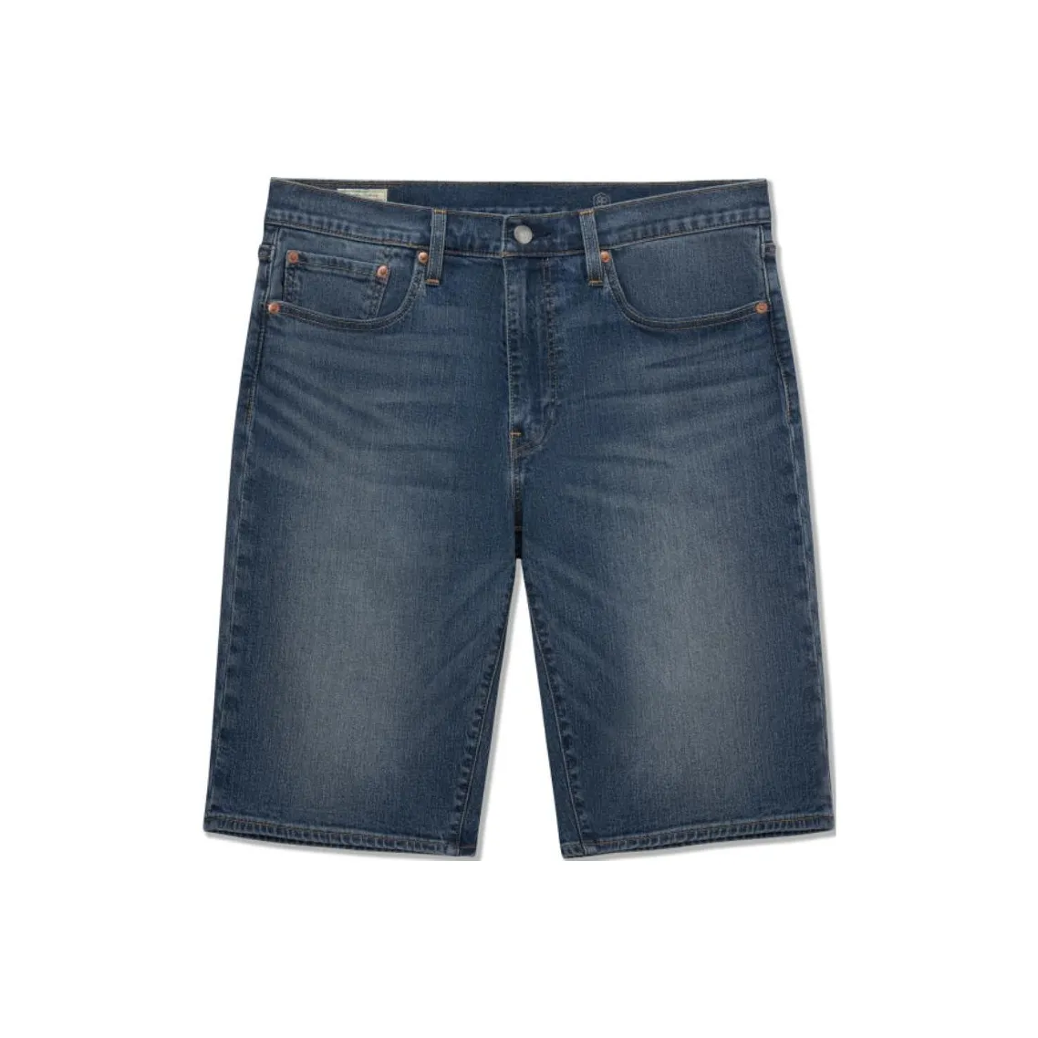 Levi's Джинсовые шорты Мужские Средне-синие