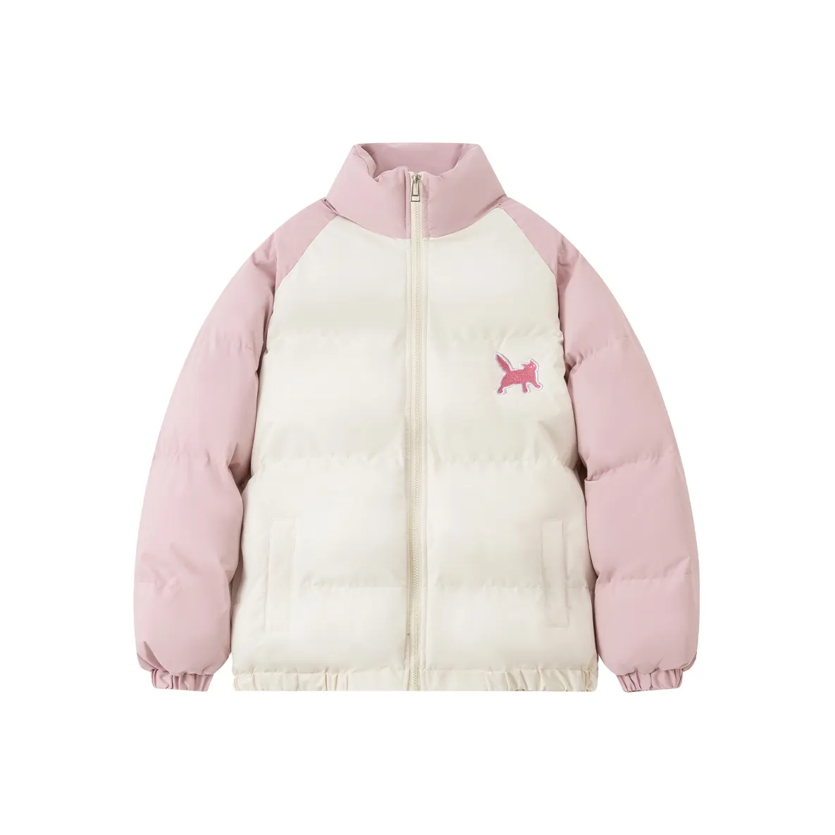 Suamoment Winter Cute Cartoon Thickened Thermal Coat Unisex