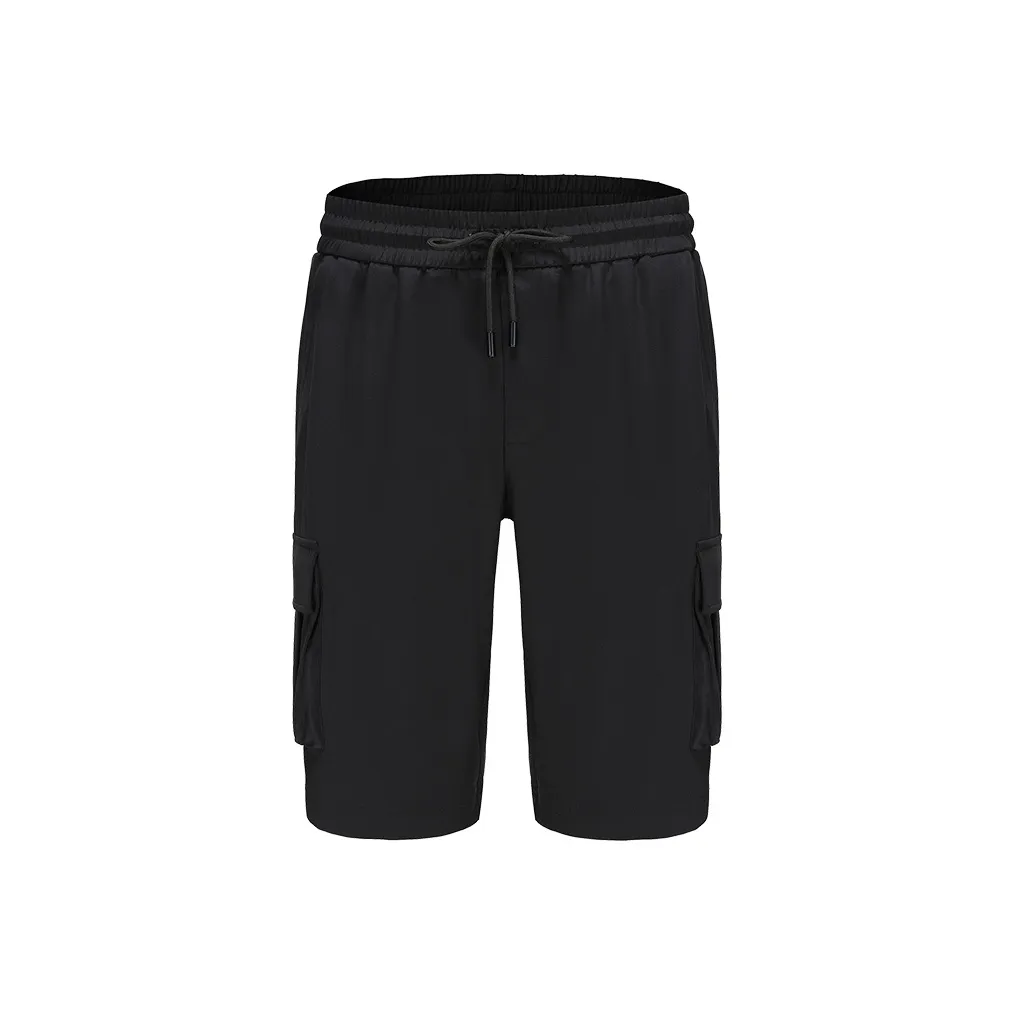 DIDIBOY Cargo Shorts Men's Black
