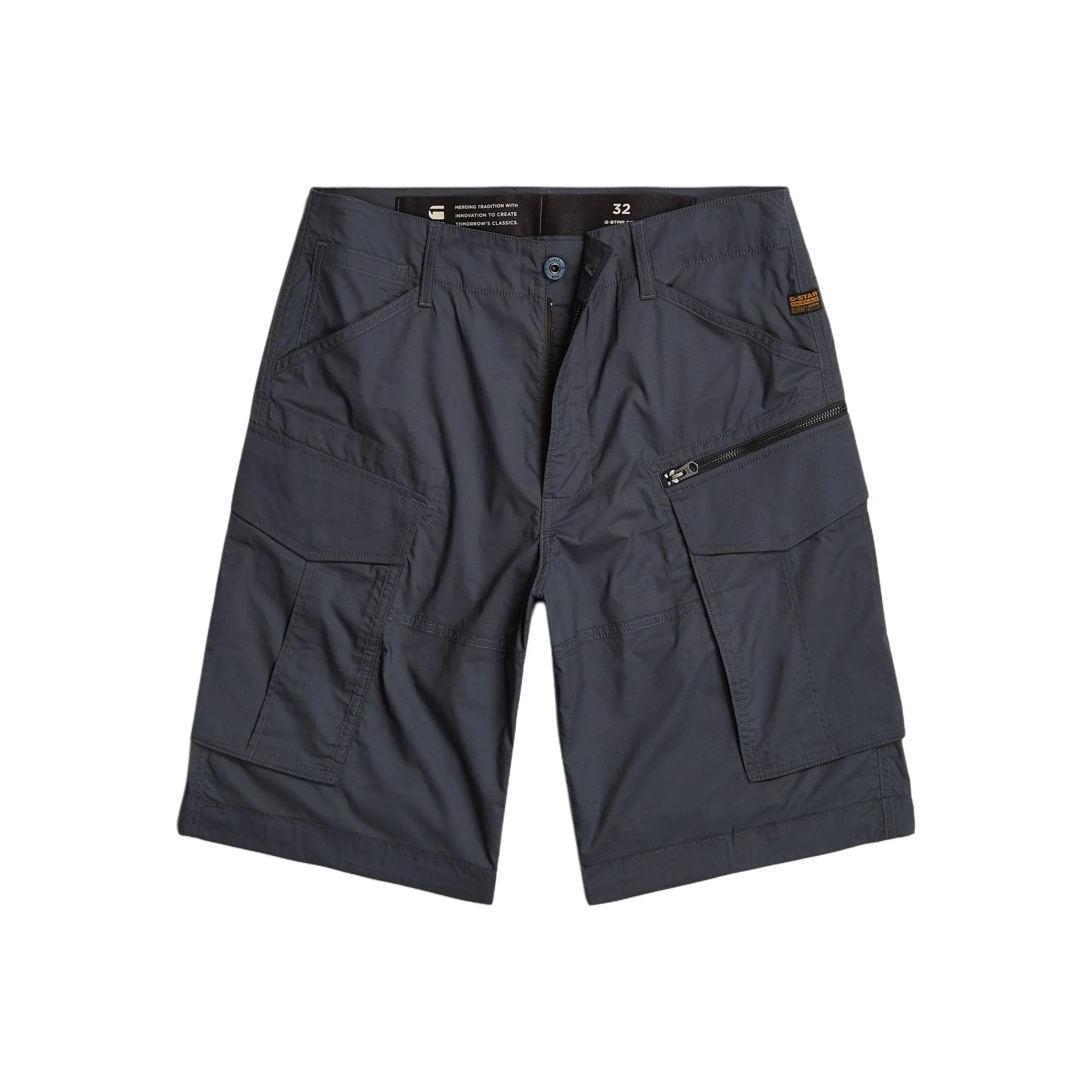 г Звезда RAW Повседневные шорты Мужские Серые