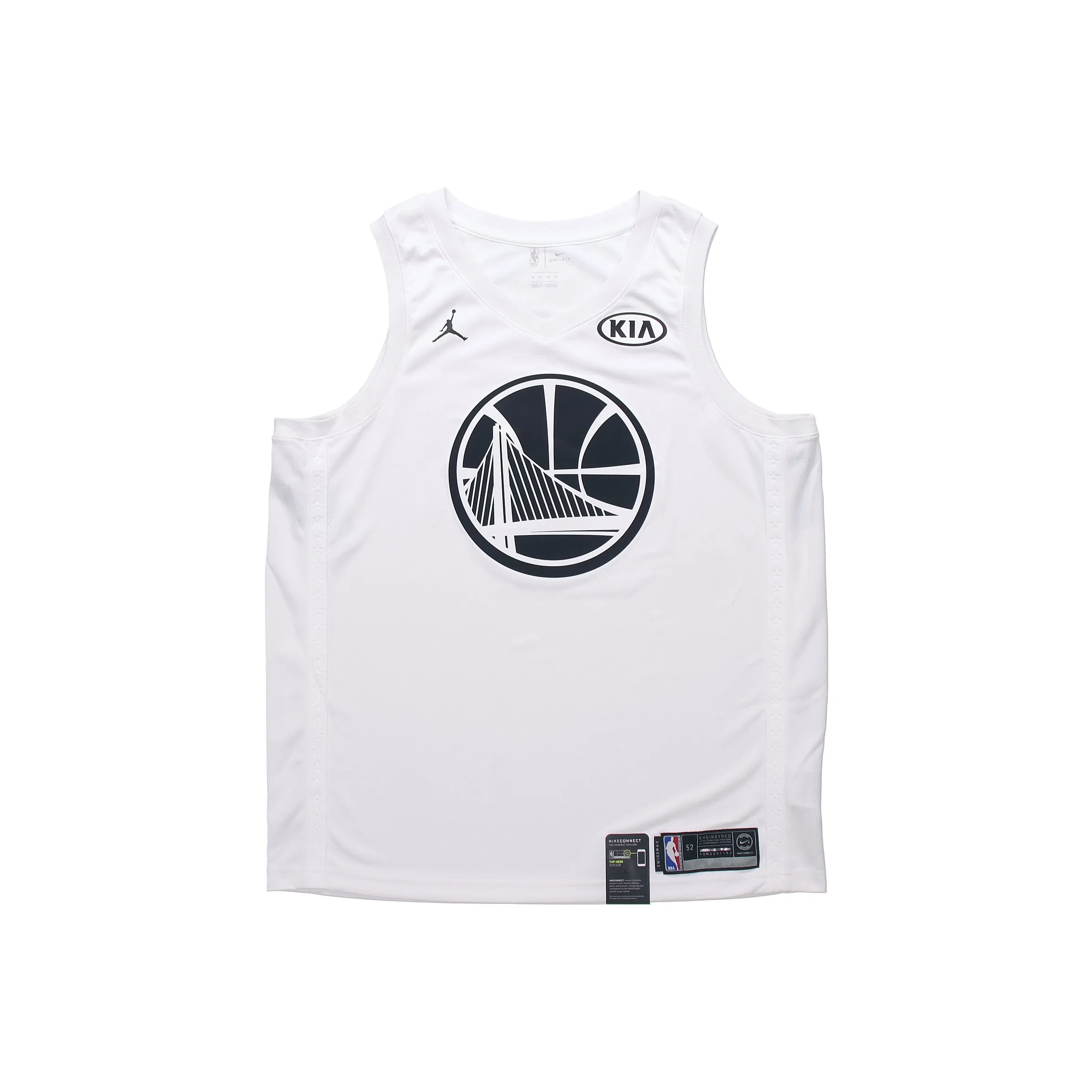Jordan Basketball Jerseys Men's White