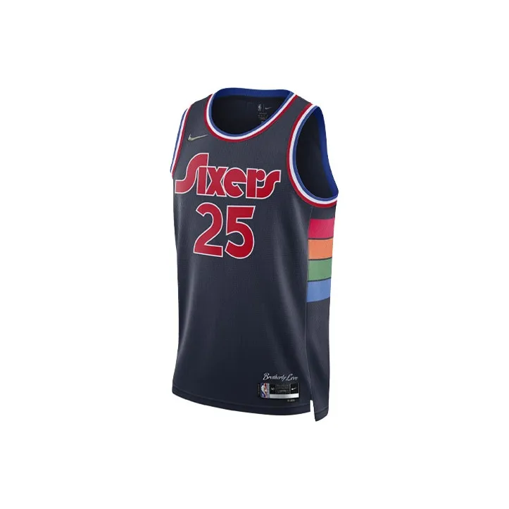 Nike Баскетбольная Джерси Мужская Синяя