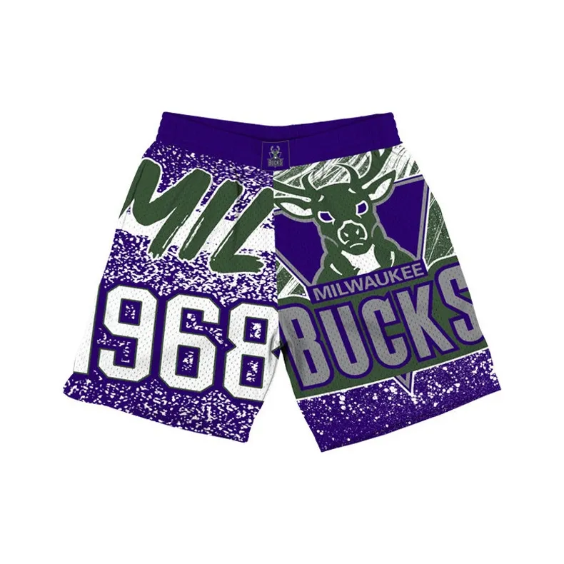 Mitchell & Ness Basketball Shorts Men's Purple