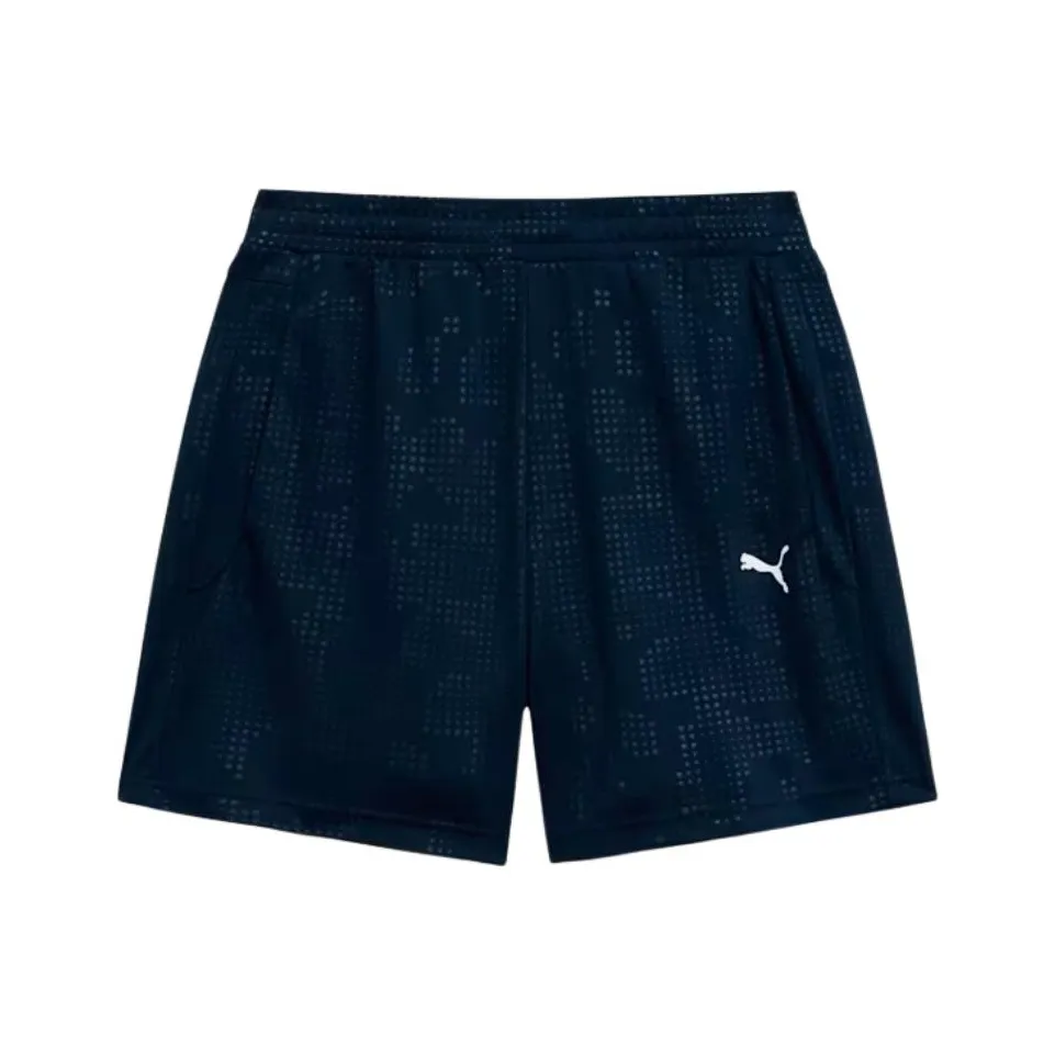 PUMA Active Knit Shorts Casual Shorts Men's Marine Blue