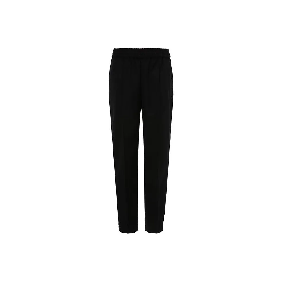 EMPORIO ARMANI Casual risvolto pants Men's Black