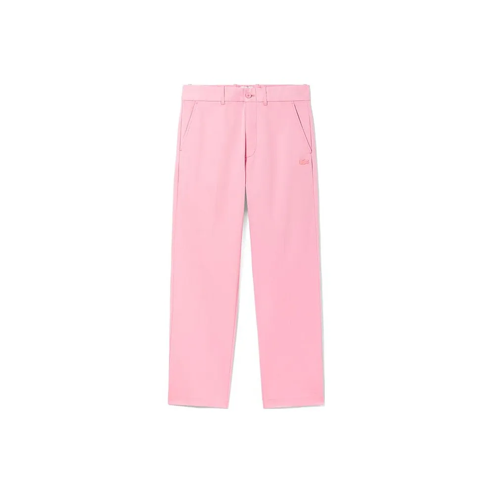 LACOSTE Straight leg Trousers