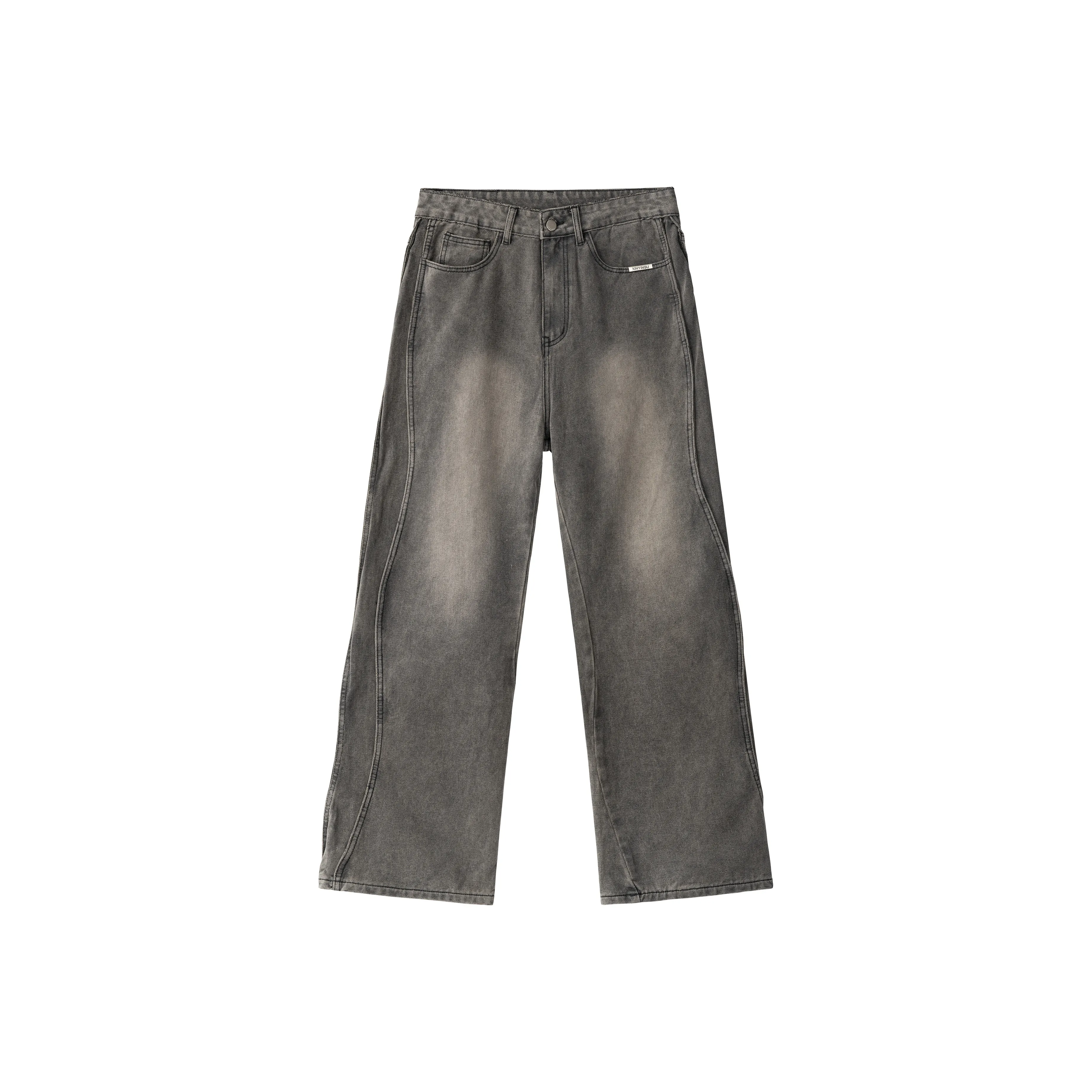 XINYINSU 24FW Jeans Unisex Gray