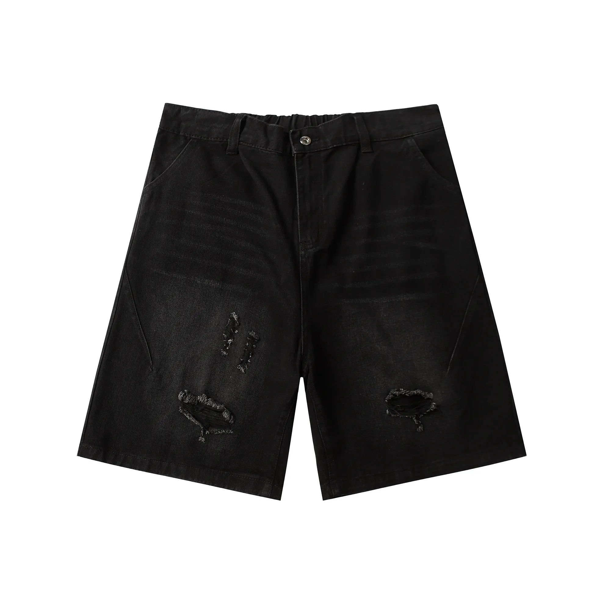 Michael Rock Denim Shorts Unisex
