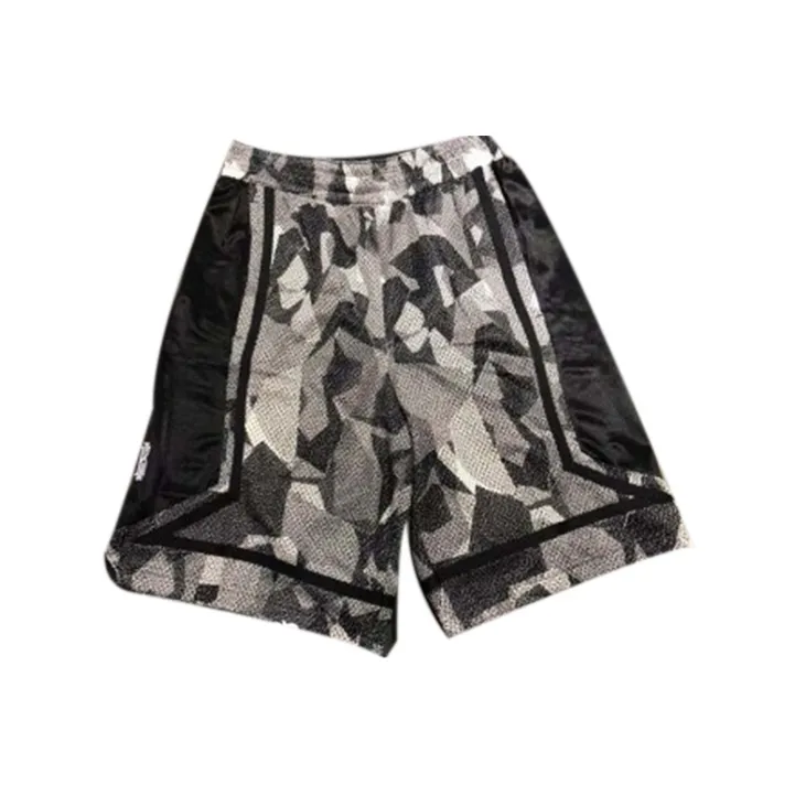 Nike Gray Camouflage Men's Sports Shorts Найк Серый Камуфляж Мужские Спортивные Шорты