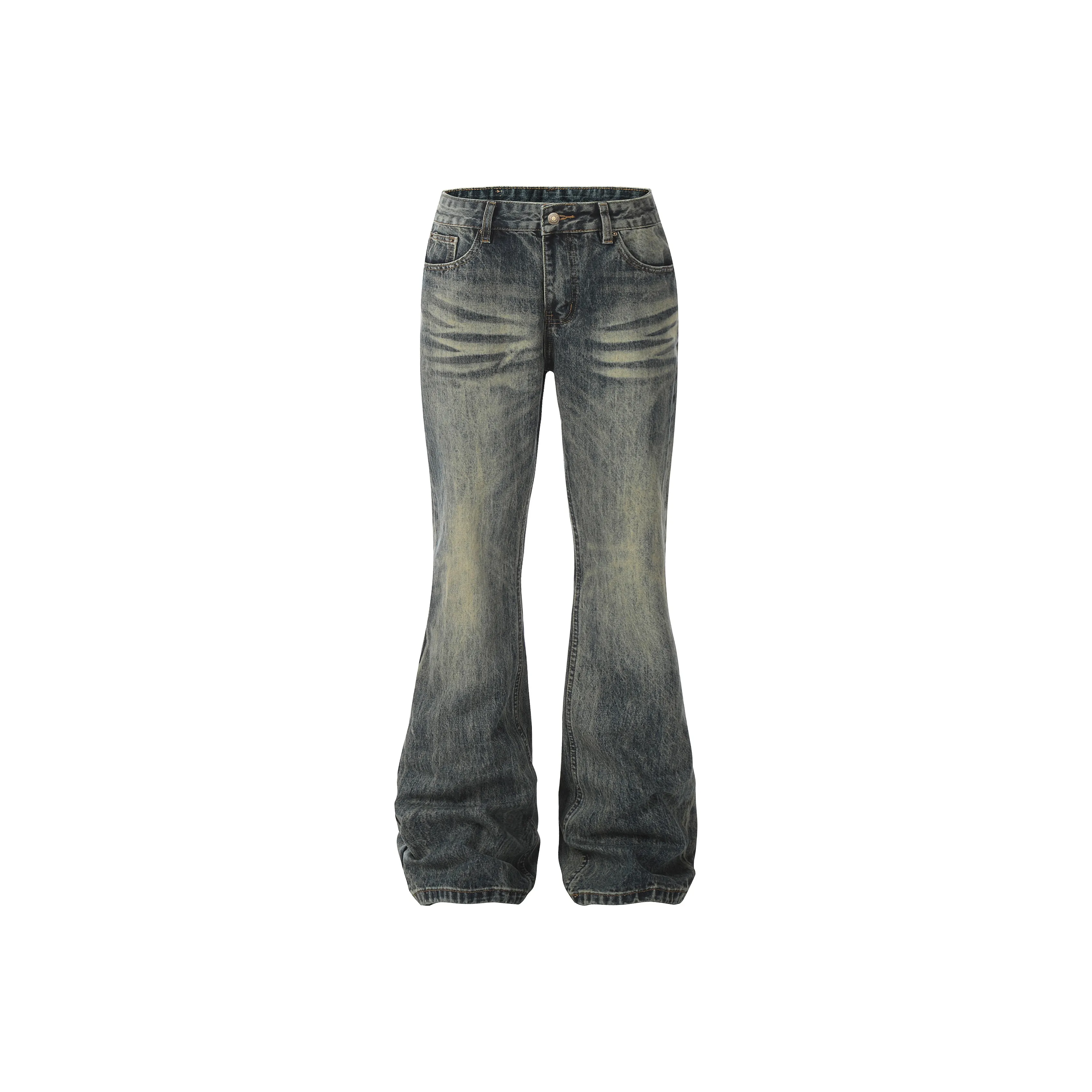 ONITSOP Casual Height Increasing Cleanfit Pants Men's Blue