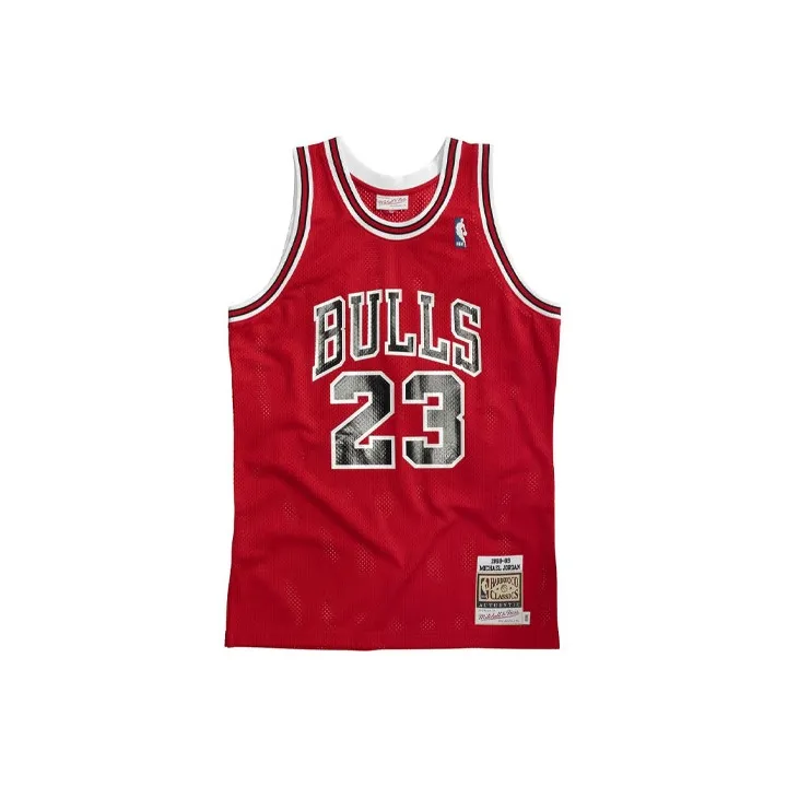 Mitchell & Ness Basketball Jersey Men's Red