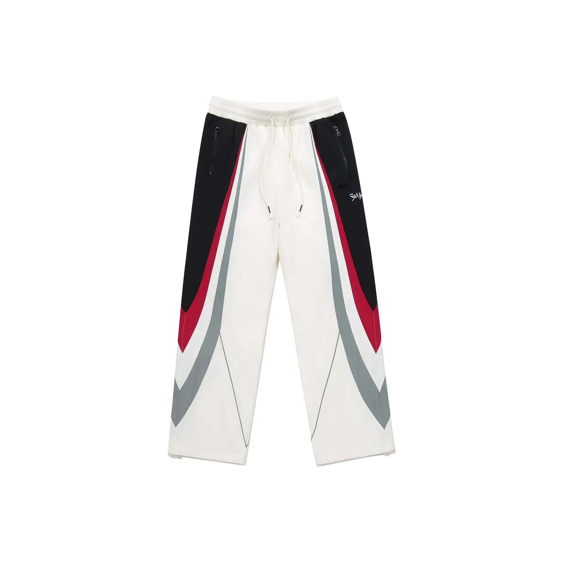 Guuka Повседневные брюки Унисекс Белый