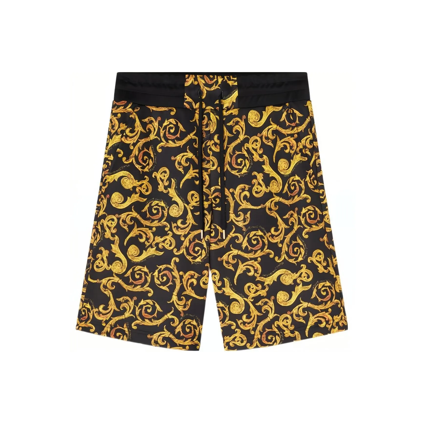 VERSACE JEANS COUTURE Baroque print Knee length Shorts