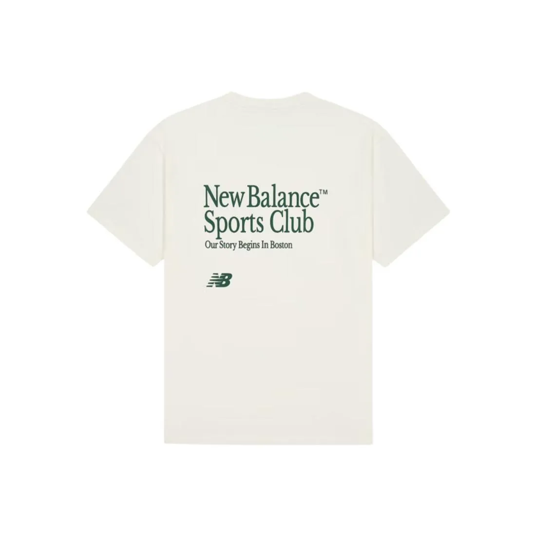 New Balance совместная футболка T Мужская Белая