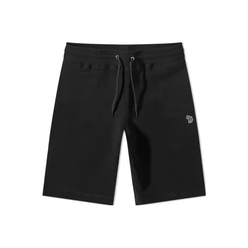 Paul Smith Paul Smith Zebra Logo Series Черные Мужские Повседневные Шорты