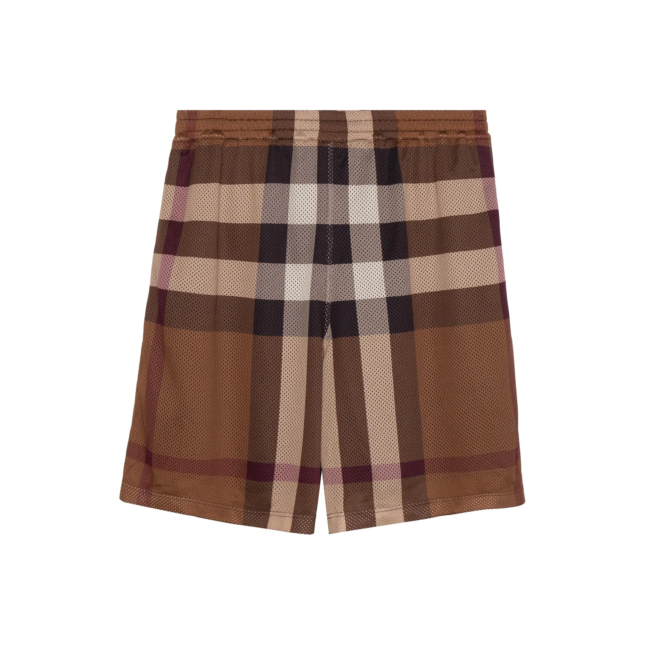 Burberry Check Mesh Bermuda Shorts