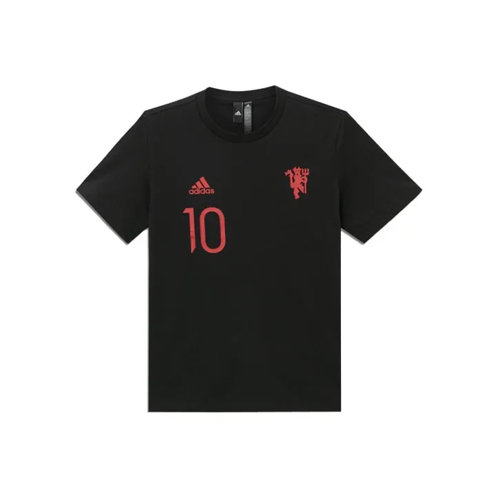 Adidas MANCHESTER UNITED THEATRE OF DREAMS Soccer Jersey Men's Black