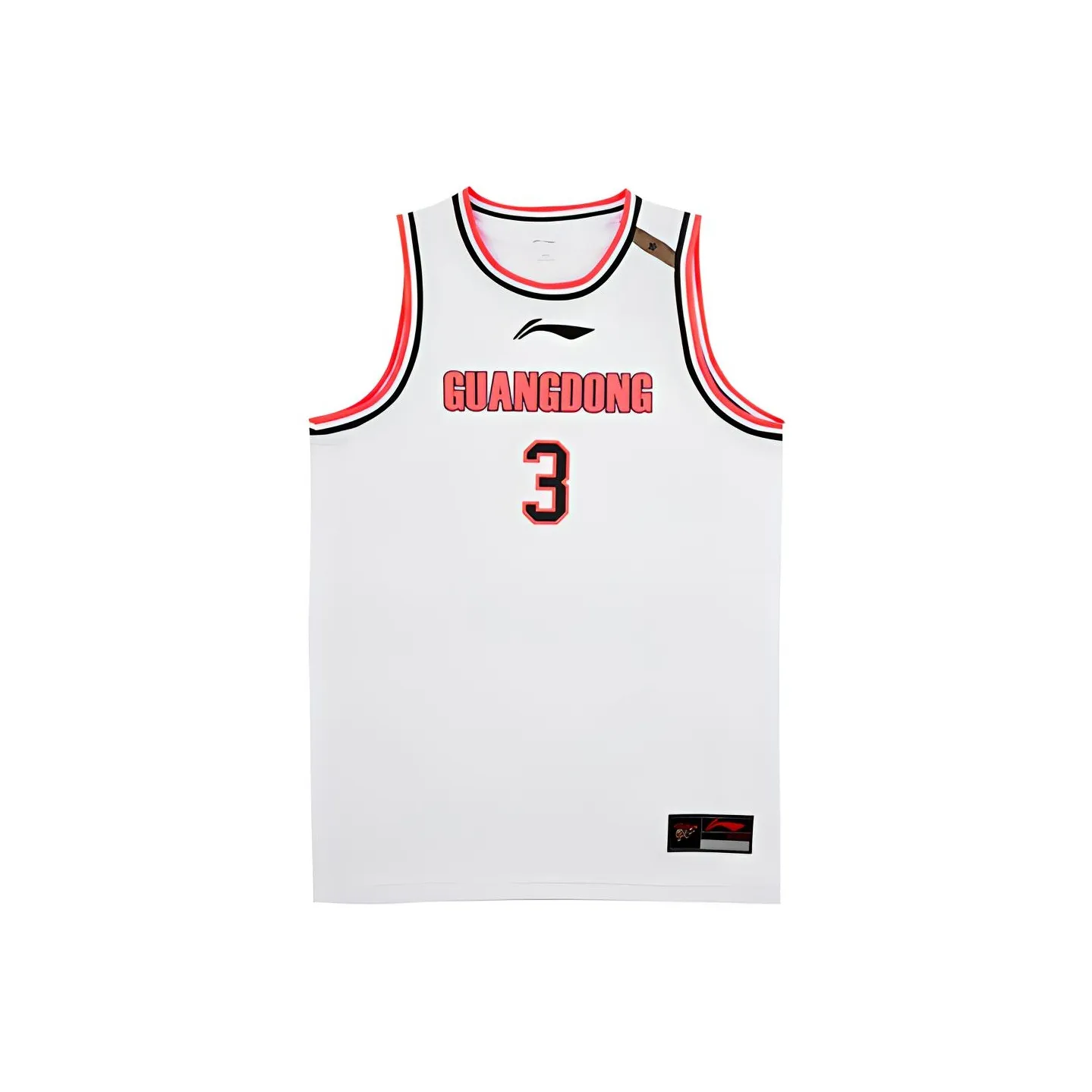 LINING CBA Collection Professional Basketball Collection Баскетбольная Джерси Мужская Стандартная Белая