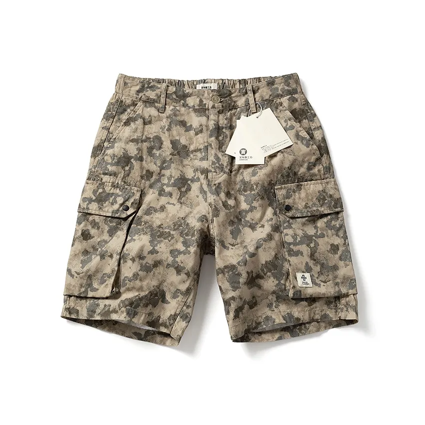 SHINIANFUGONG Карго шорты мужские камуфляжные