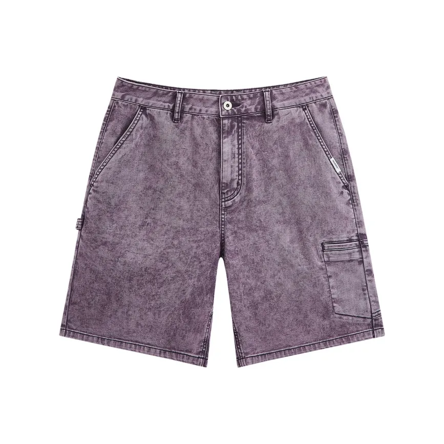 GXG Фиолетовые Мужские Джинсовые Шорты