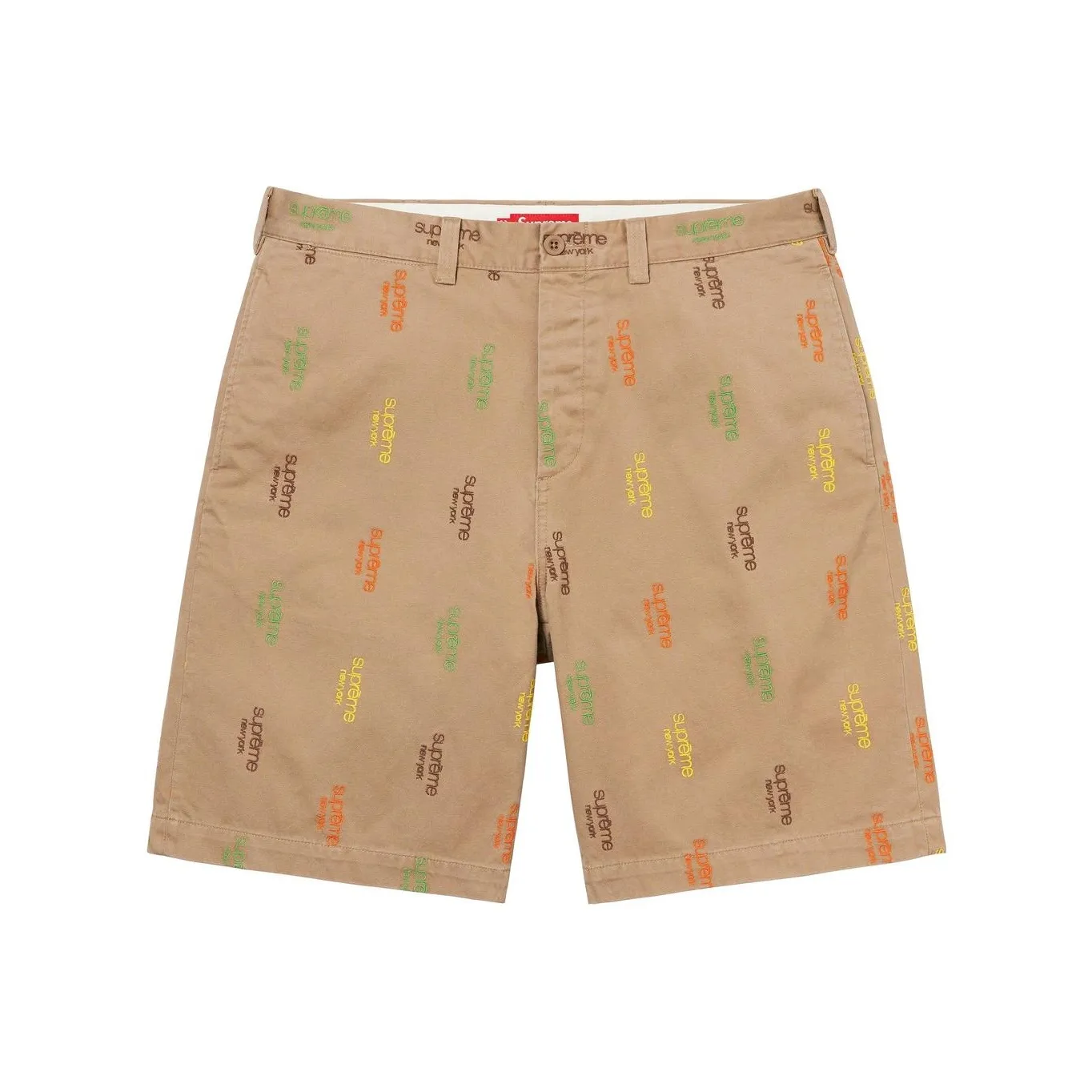 Supreme SS23 Week11 Унисекс Повседневные шорты