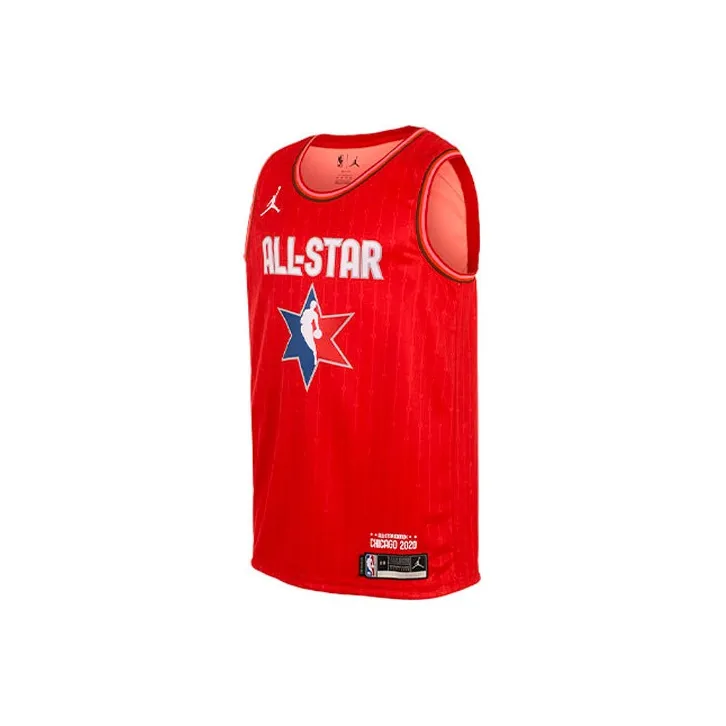 JORDAN Красный Мужская баскетбольная футболка