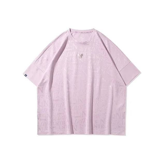 LiNing x Disney КРОП ТОП Женский Розовый