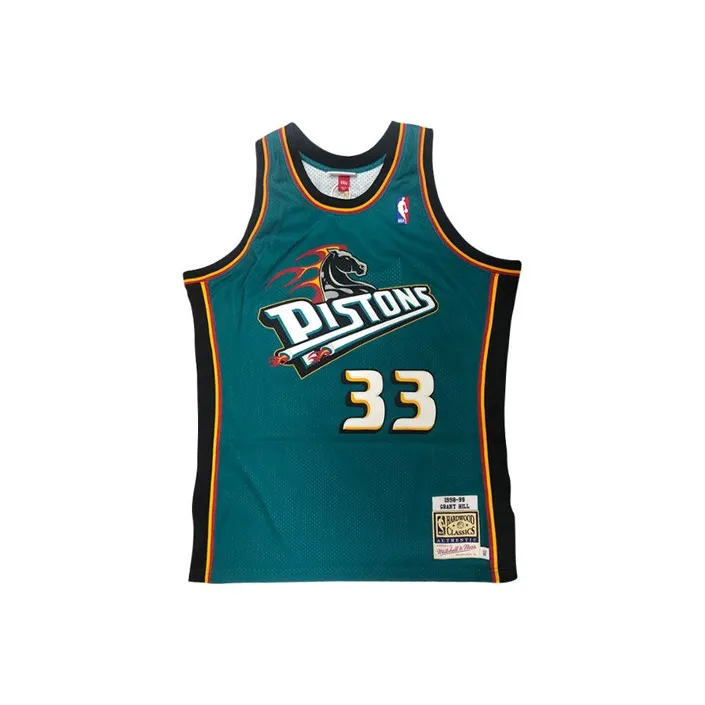 MITCHELL NESS Баскетбольная Джерси Унисекс Синяя Зеленая