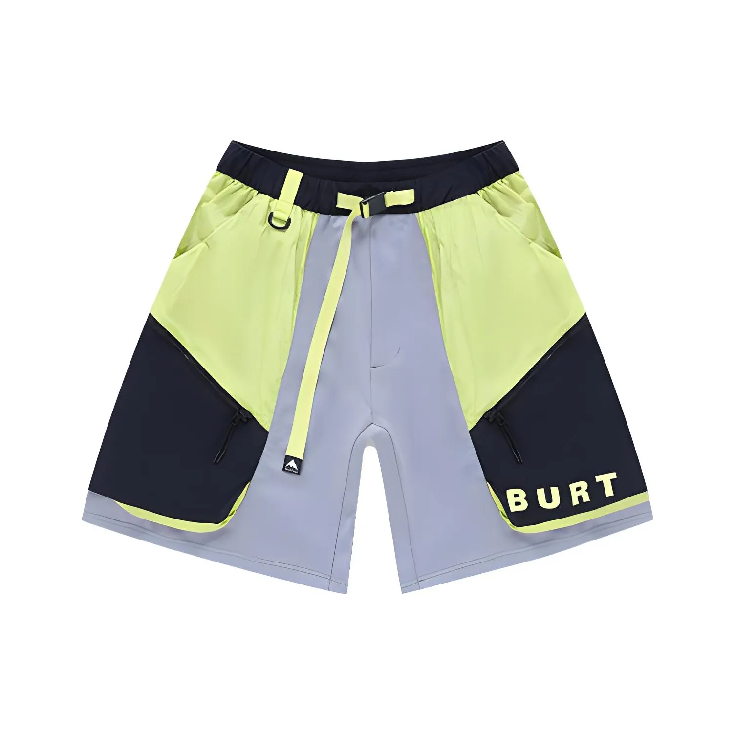 BURTON AIZAWA Spring And Summer Outdoor Collection Casual Shorts Men's Yellow Gray