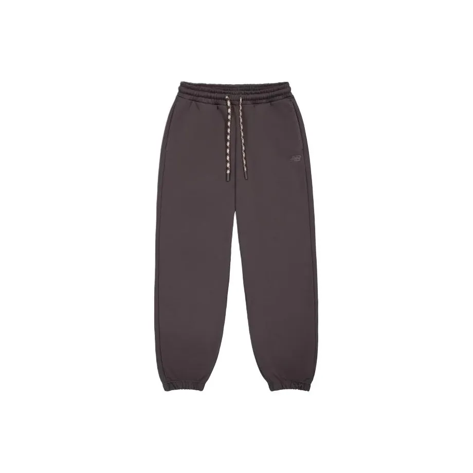 New Balance совместная серия Leisure Lifestyle Series SS25 Повседневные брюки Мужской Кофе