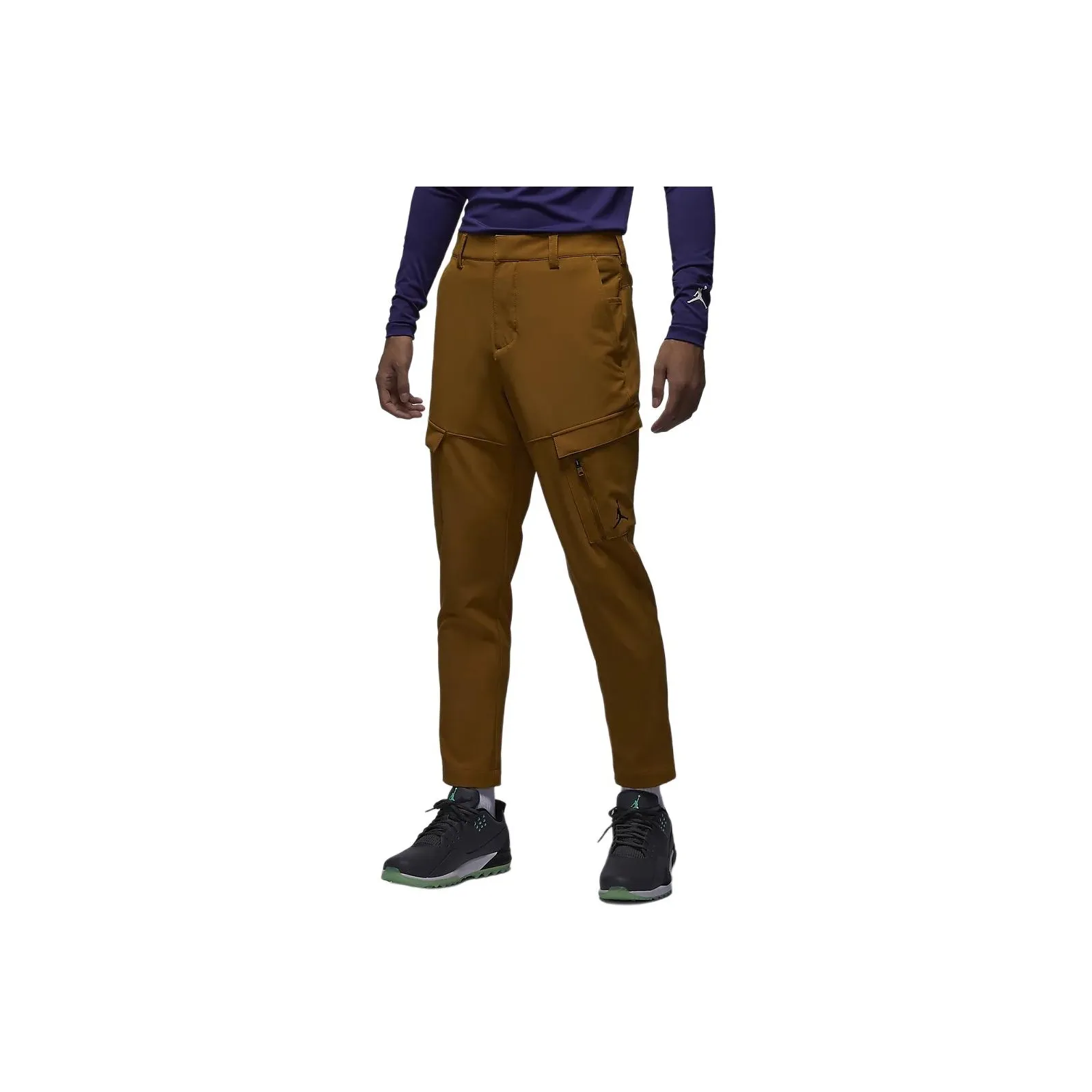 Jordan Golf Повседневные брюки Мужские Пустынный Желтый Коричневый