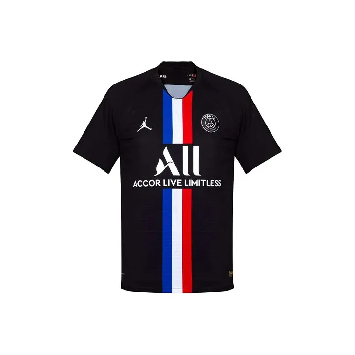 Jordan Paris Saint Germain Soccer Jerseys Men's Black