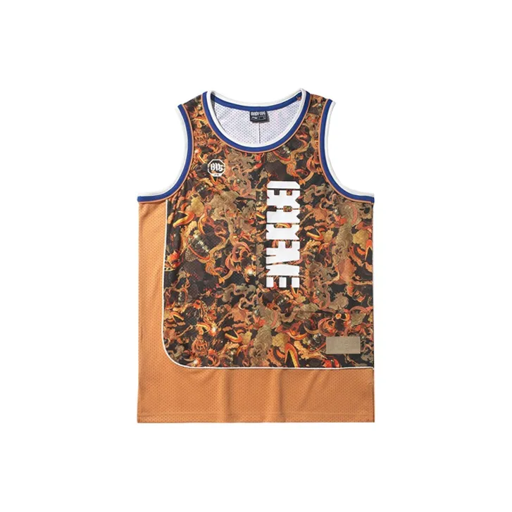 LiNing Badfive Basketball Jerseys Men's Bullfighting All Over Print