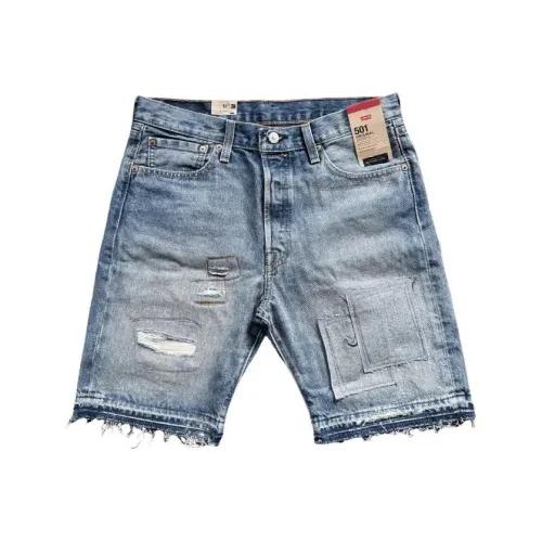 Levis Blue Мужские джинсовые шорты
