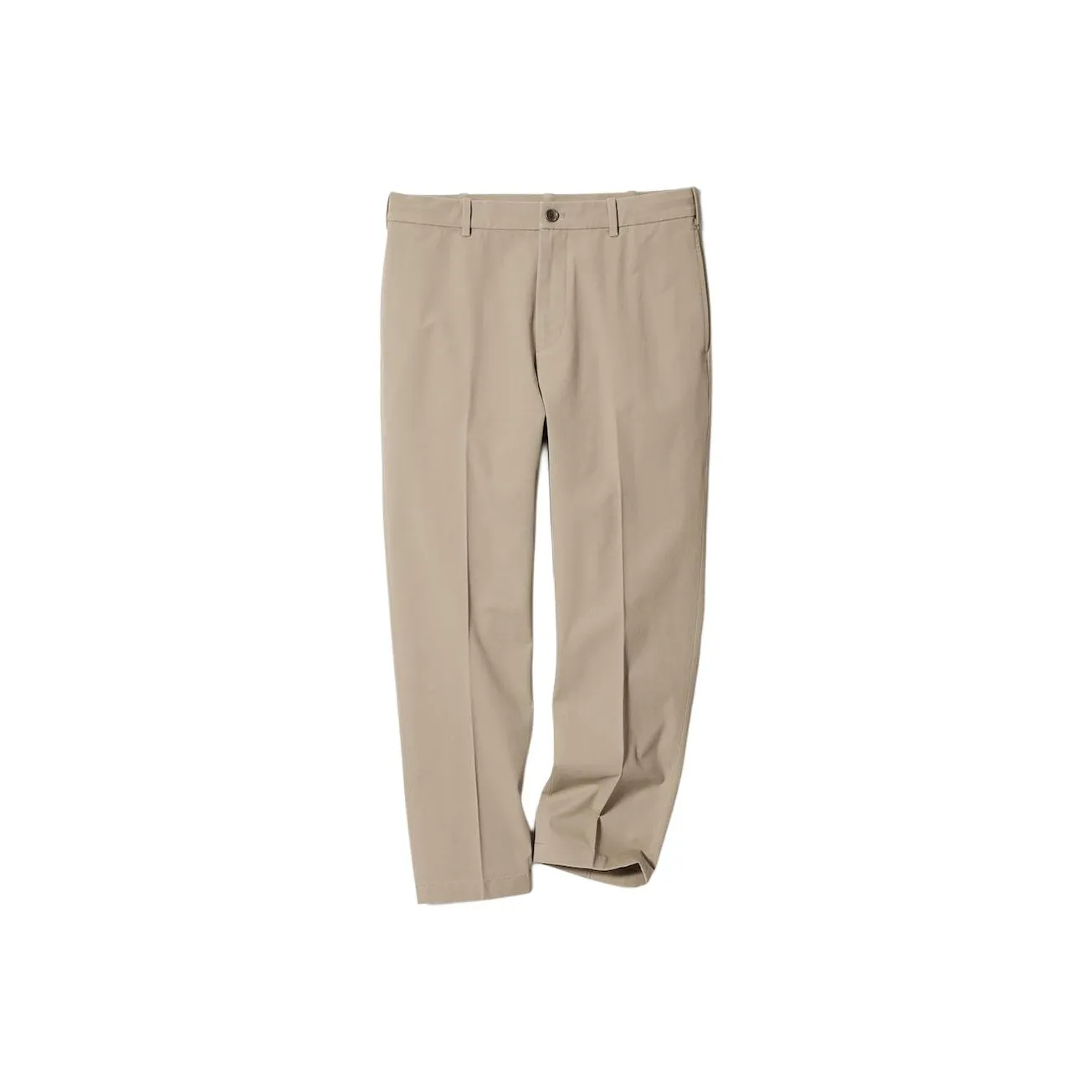 UNIQLO Повседневные брюки Мужские Бежевые