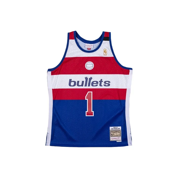 Mitchell & Ness 'NBA Washington Bullets 96 Rod Strickland' Basketball Jersey