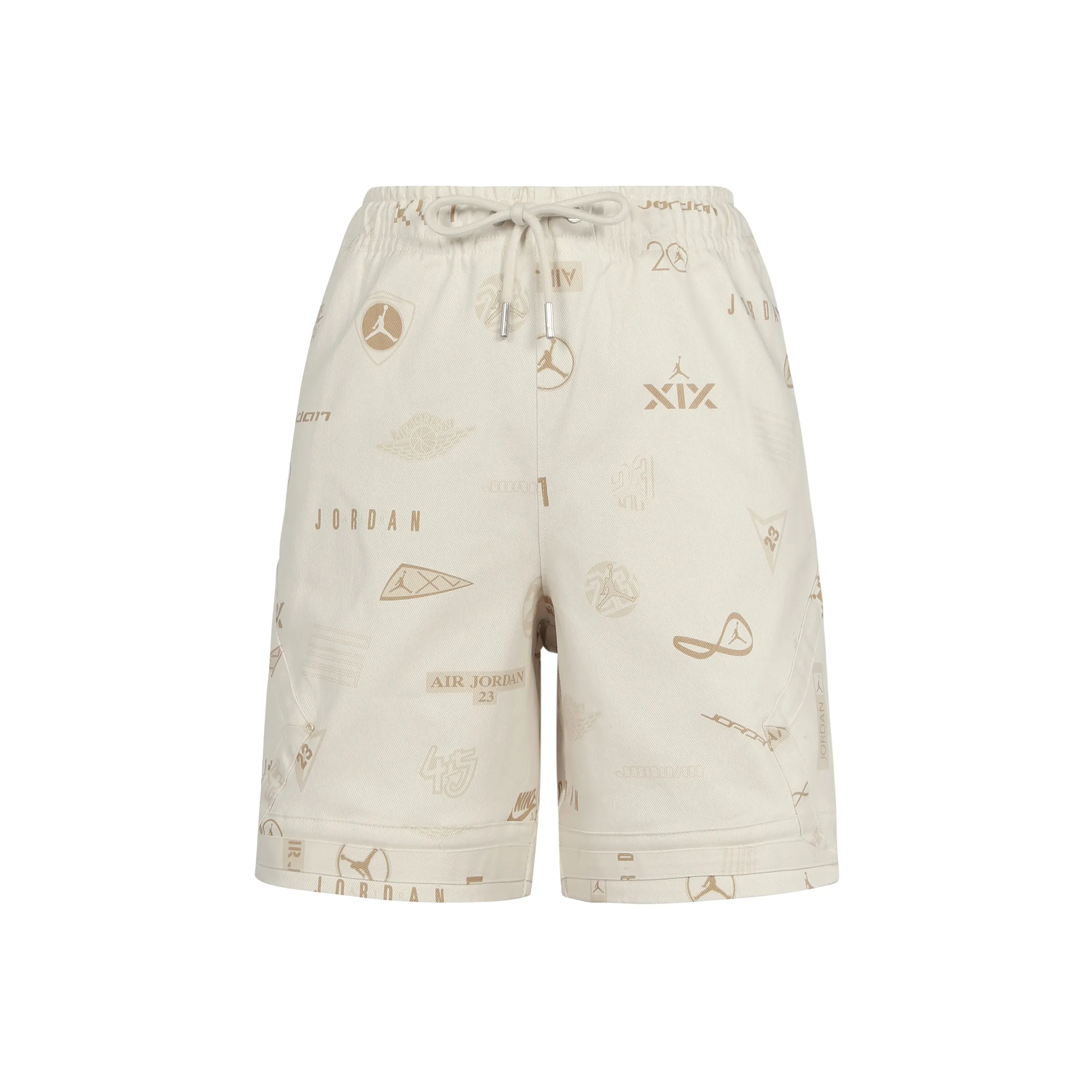 Джордан Повседневные шорты Мужские Призрачный Серый Белый