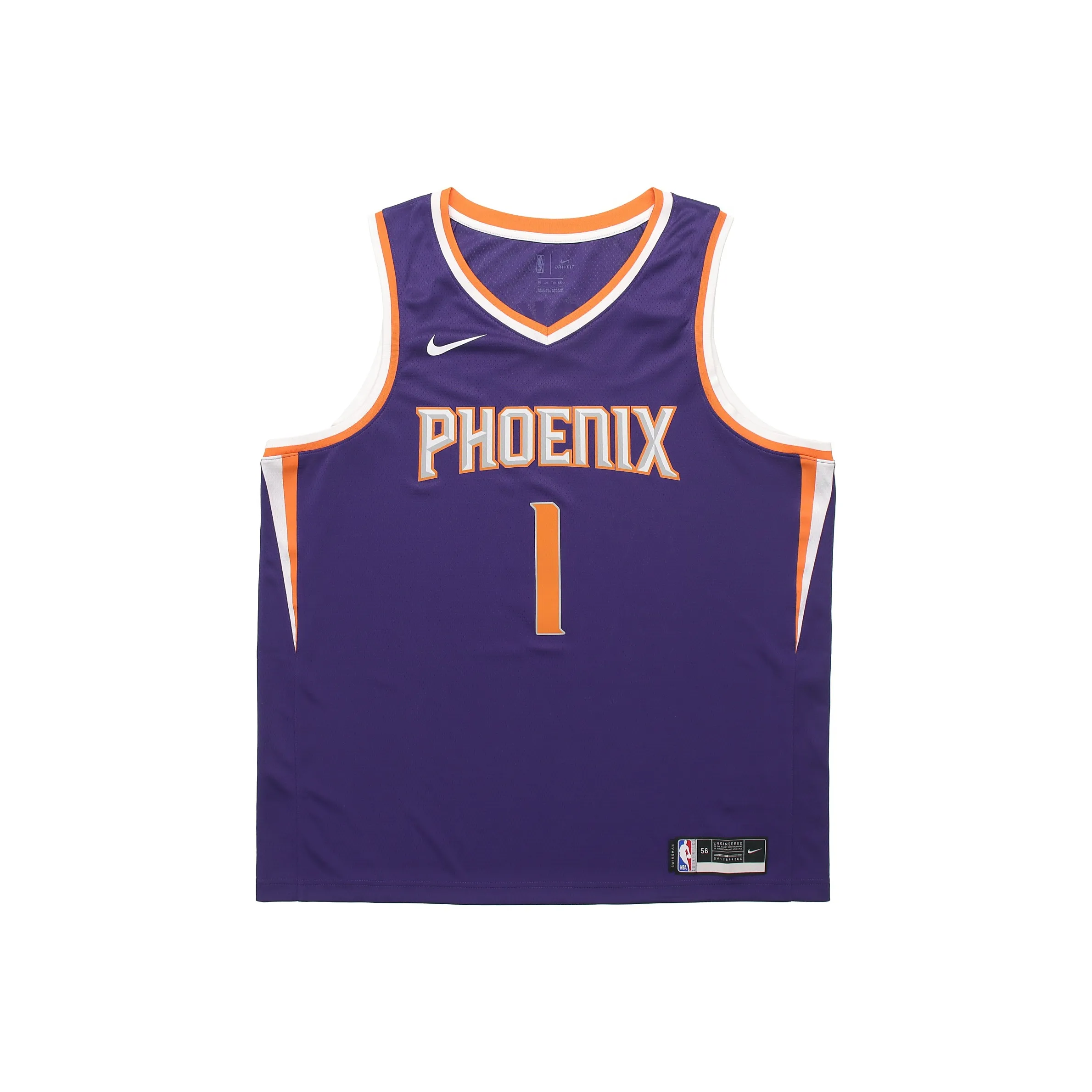Nike Nba Phoenix Suns Devin Booker Icon Edition 2023 Swingman Jersey