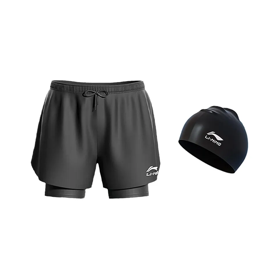 Лайнер Sports Fashion Collection Плавательные шорты Мужские Черный комплект