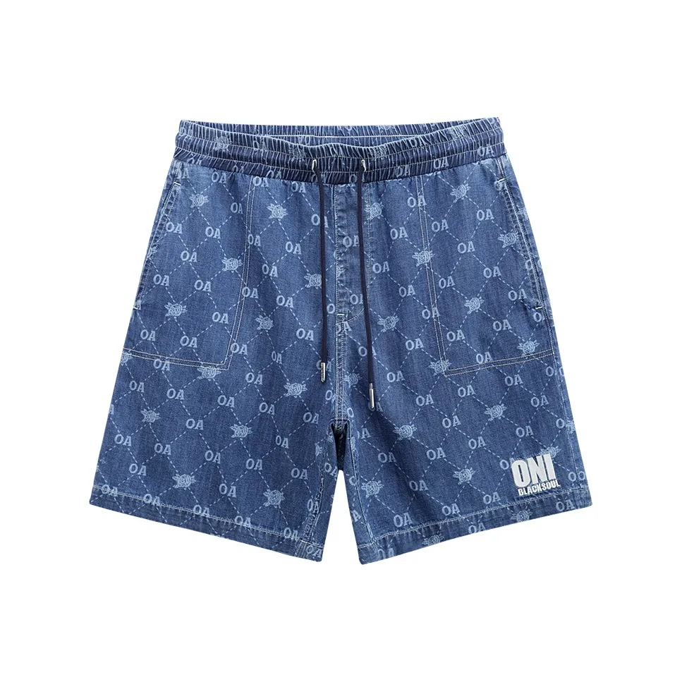 ONIARAI Denim Shorts Men's Denim Blue